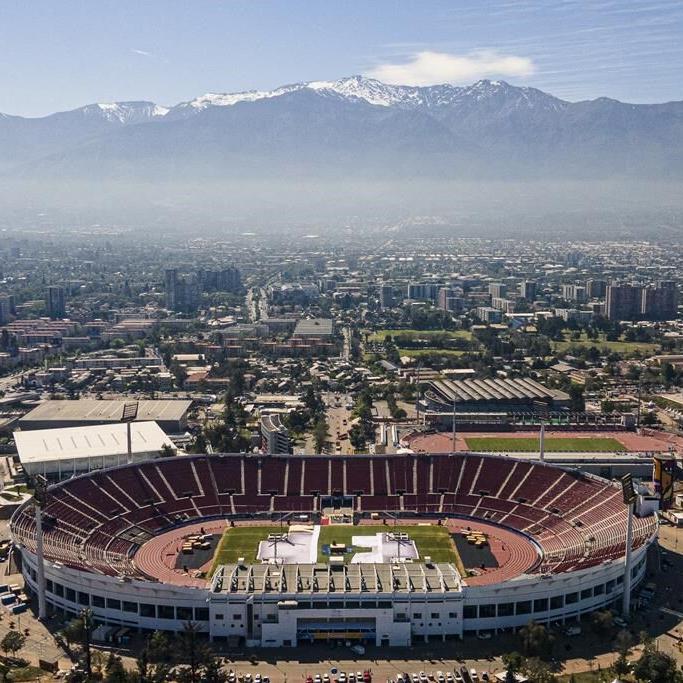 Dark past of the ϳԹ Stadium in Chile reemerges with opening ceremony at the Pan American Games